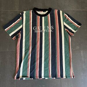 Vintage guess stripe tshirt